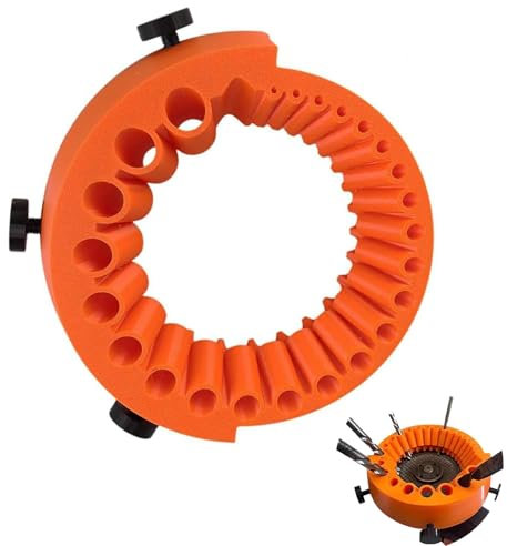 Ponceuse de perceuse universelle, ponceuse de précision avec embout de meulage, affûteur de forage efficace pour affûter les forets