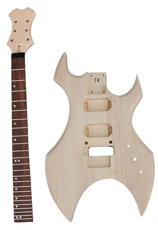 Professioneller Gitarrenkorpus E Gitarren Bausatz Bausatz Halbzeuge Zubehör(Type 1)