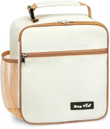 Hap Tim Insulated Lunch Bag Women, Reusable Lunch Box for Women & Men, Adluts Lunchbox for Work, Portable Lunchbag(18654-BE)