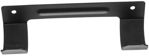 CHICAMPERA Wall Mount Ironing Board Hanger Rack Thickened Storage Hook for Laundry and Home Utility Easy Installation Over Door Holder for Style Ironing Boards Black Folding Organizer