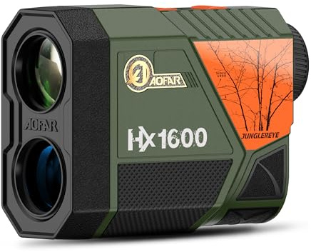 AOFAR HX1600 Télémètre Laser Chasse 1600Y, Angle & Distance Horizontale