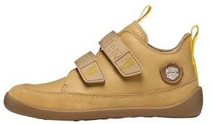 Affenzahn Halbschuh Knit Happy | Mit Klettverschluss, vegan, rutschfest, flexibel, reflektierend und besonders leicht, erhältlich in den Größen 21 bis 32