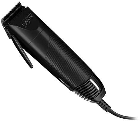 GAMMAPIU’ Tagliacapelli Uomo Professionale da Rifinitura Figarò, Regolacapelli, 6 Regolazioni della Lama, 4 Pettini, Motore Oscillante, Lama di Precisione in Acciaio, Ricaricabile, con Filo