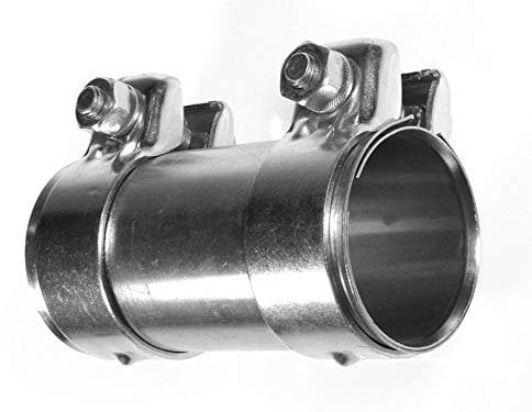 BITS4REASONS E-TECH EC016 NEW MODEL HEAVY DUTY ADJUSTABLE EXHAUST PIPE JOINER/CONNECTOR (66-69.5, 125MM LONG)