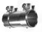 BITS4REASONS E-TECH EC016 NEW MODEL HEAVY DUTY ADJUSTABLE EXHAUST PIPE JOINER/CONNECTOR (66-69.5, 125MM LONG)