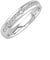 GIORO Lina Damen Ring Verlobungsring Antragsring 925 Silber *handgefasste Steine* Weißgold Platin Optik mit Gravur (67 (21.3))