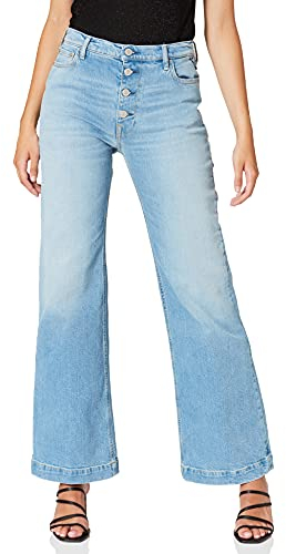 REPLAY Damen Bevelyn Jeans, 010 Light Blue, 26W / 34L