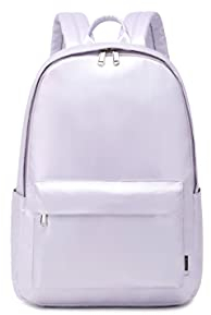 Wadirum Wasserfester süßer Schulrucksack für Jungen, Mädchen & Damen I Moderner Alltagsrucksack Lila