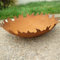 Garten Edelrost Feuerschale, Pflanzschale Rost, D=50cm T=12.5cm,Metallstärke :1 mm 032065