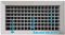 Rejilla de ventilación impulsión doble deflexión plata mate