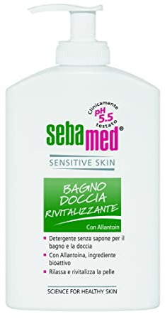 Sebamed Vitalisierendes Duschbad für das Bad und die Dusche, für empfindliche und intolerante Haut, pH-Wert 5,5, 400 ml