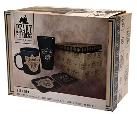 GB eye - PEAKY BLINDERS - Pck Verre XXL + Mug + 2 Coasters The Garrison