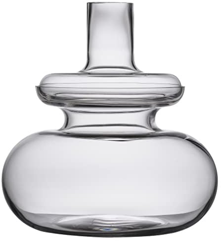 Zone Inu Vase, Durchm. 31,7 cm, Höhe 33 cm, Pure Clear