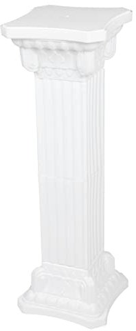 YARNOW Römische Säulen Und Säulen Hochzeitssäulen Statue Dekorative Griechische Säulen Pflanzenständer für Hochzeitsfeier Dekoration 1PCS 90X30 cm