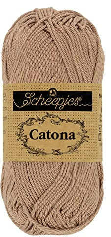 Scheepjes - Scheepjes Catona 506 Caramel Yarn - 20x25g
