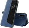 QIWEIQING Coque pour Huawei P30 Lite Cuir Clear View Étui à Rabat Étui Housse Coque 360 Antichoc Anti-Rayure Flip Folio Stand Support Coque pour Huawei P30 Lite Cover Case. Blue QH3