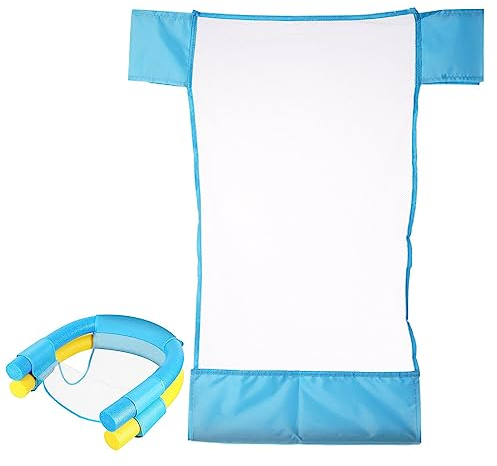 Schwimmender Pool-Nudelstuhl, Mesh Mat Wassersitz Für Poolnudel Schwimmnudel Netz Schwimmstuhl Schwimmstütze Wassersitz Nudel Netz Pool-Schwimmstuhl Mesh Noodle Sling Lounge (Ohne Schwammstock)