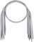 Circular Knitting Needles, 8 Pcs Stainless Steel Double Pointed Long Round Knitting Needles Set Yarn Needles with Flexible Cable 2mm, 3mm, 4mm, 4.5mm, 5mm, 6mm, 7mm, 8mm