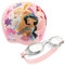 Disney Occhialini da Nuoto per Bambini - Set Occhialini da Piscina Anti-Appannamento e Cuffia Nuoto (Rosa Principesse, 3-6 Anni)