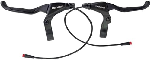 SPEDWHEL Zoom Electric Bicycle Brake Lever 22.2mm E-Bike Cut Off Power Handle Caliper for Electric Bike E-Scooter V Brake C Brake (C)