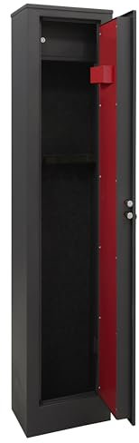 ARREGUI Braco Long ARM050345 Armero de Acero para 5 Escopetas de hasta 125 cm de altura | Armero para Rifles con Cajón Interior | Caja Fuerte para Armas Largas | ESPAÑA, PORTUGAL: no homologado