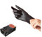 DTS Defend Nitrile Gloves - Disposable Gloves Box of 100 - Super Strong Heavy Duty Black Gloves - PPE Gloves - Free from Latex Gloves (Medium)