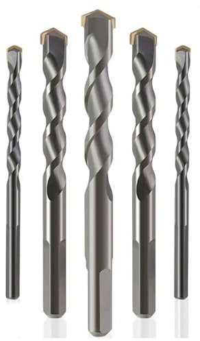 `1Pcs 3mm-16mm Shank Electric Hammer Drill Bits Convenient Hole Drilling Triangular Cement Drill Accessories(16mm)