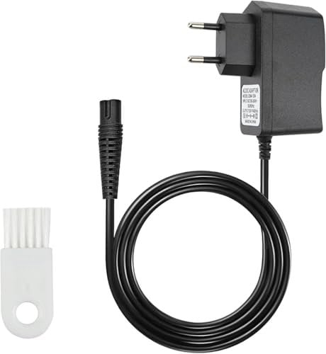 Ladegerät für Braun Rasierer, 12 V 400 mA Netzteil für Braun Rasierer Serie 9 8 7 6 5 3 1 3040s 3010s 3020s 3000s 340s 790cc 760cc 7865cc Silk-épil 9 7 5 9-890 BT5090 MG. K5280 ca