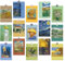 A ART·ZONE Van Gogh Wandkunst-Collage-Set, Poster für Zimmer, 10 x 14 cm, Gemälde, Wohnungsdekoration, bunte Wandkunst, ästhetische Bilder, Kunstdrucke für Wanddekoration