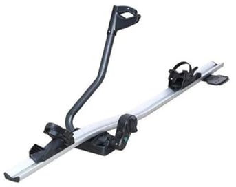 Porte-Bagages Voiture Support Vélo Voiture Support Vélo Toit Support Vélo Montagne Monté sur Voiture Cadre Unique Alliage Cadre Vélo Monté sur Support Voyage sur Toit Coffre Toit Voiture Barres(1pc)