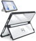 SSS·GRGB Protective Case for Microsoft Surface Pro 11/10/9/8 13-Inch - Slim All-in-One Rugged Cover with Hand Strap, Compatible with Type Cover Keyboard & Adjustable Multi-angle Stand (Transparent)