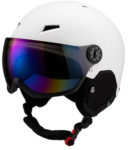 Schneesporthelm für Männer und Frauen, Ski- und Snowboardhelm mit abnehmbarem Innenfutter