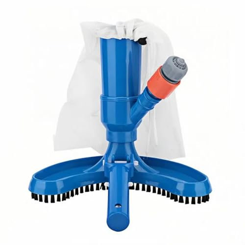 Aspirador de Piscina - Aspiradora de Piscina - Kit de Limpieza Piscina Limpiador Manual Portátil con Bolsa de Malla Fácil de Usar Ideal para la Limpieza de Piscinas Spas Estanques y Fuentes