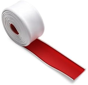 Winglet Wings Protecteur Universel Porte/jupes Latérales Voiture En Caoutchouc Anti-rayures Jupes Latérales Carrosserie Protection Bord Anti-Collision Pare-chocs Jupes Latérales Voitures(Blanc,5CMX2me