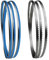 2 pezzi 1425mm Lama for sega a nastro 1425 X 6,35 X 0,35mm for 8 Draper BS250 Nutool FOX Silverline Delta Sega a nastro for taglio del legno(TPI 10)