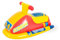AMATOYS- Colchoneta Hinchable para Piscina – Flotador AcuAtico Resistente, Diseño Divertido, Ideal para Playa, Verano y Fiesta en el Agua (Moto Amarilla)