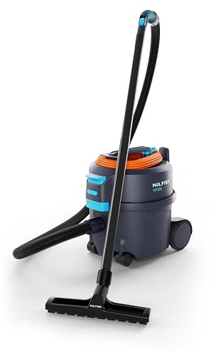 NILFISK Trockensauger VP300 HEPA EC S2 EU – inkl. Filter und Düsen (Abmessungen 398 x 340 x 395 cm, Farbe Dunkelblau, Filterbeutelvolumen 10 L, Gewicht 4,5 kg) 107421142