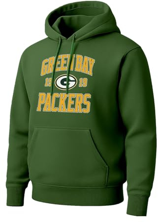 Hybrid Sports NFL Established – Offiziell lizenzierter Fleece-Hoodie für Erwachsene