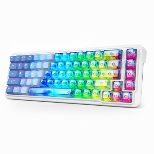 Redragon K709 HE - Teclado mecánico para juegos de disparo rápido, 8K con cable con interruptor magnético sedoso UltraMag 100% POM de última generación, diseño de estructura de patente flotante de