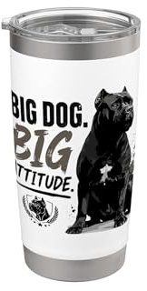 Cane Corso Doppelwandiger Edelstahl-Thermobecher
