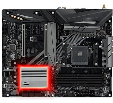 Placa Madre La Placa Base Fit For ASRock X470 Master SLI/AC es Compatible con CPU Ryzen 9 5900X R7 5700X3D R5 5600, 4xDDR4 NVME M.2 AM4