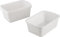 Kigima Aufbewahrungskorb 25x16x7cm 4L 5er Set – Allzweckkorb aus robustem Plastik (BPA-frei) – Aufbewahrungsbox für Küche & Bad – Haushaltskorb zur Aufbewahrung – Korb für Aufbewahrung – Granit