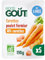 GOOD GOÛT - Carottes Et Poulet Fermier - Plat Cuisiné Pour Bébé - Dès 6 Mois - Purée Lisse - Fabriqué En France - Sachets Micro-Ondables - 5x190g
