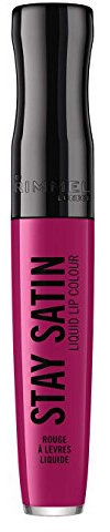 Rimmel London Stay Satin Liquid Lipstick, For Sure, 5.5 ml
