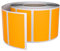 Royal Green Aufkleber Neon Orange 40 x 19 mm Sticker – 1,5 x 0,7 Zoll Etiketten 500 Stück