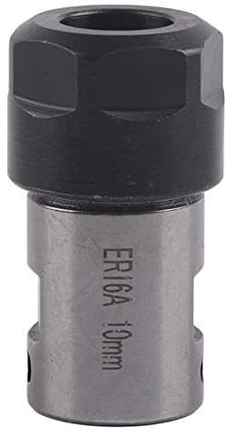 Fafeicy C20-ER16A-40L Spannzangenhalter, 10mm Achsloch mit Spirallineargewinde, zum Spannen der Spindelmotorwelle, für Drehmaschinen, Bohrmaschinen, Fräsmaschinen (10mm)
