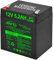 Batteria Ermetica al Piombo 12 V 5,2 AH - per UPS, Sistemi di Videosorveglianza e Allarme - Attacco Faston 6.3 mm - Dimensioni 9 x 10 x 7 cm - Carica 5 Ah 5,2 Ah
