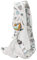 Baby Wrap Carrier, Baby Carrier Sling Säuglingsring Sling Stillen Stillträger für Neugeborene(Weiße Blätter (atmungsaktiv))