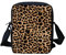 Biyejit Leopard Messenger Bags Totes Bag for Women Girls Shoulder Crossbody Outdoor Clutch Purse Phone Pouch Purse