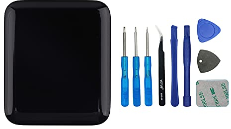 SwarKing wyświetlacz LCD compatibile con Apple Watch Series 1 38 mm Sport versione A1802 e (1st Generation) zapasowy ekran dotykowy Digitizer (bez Ramy) części zamienne i narzędzia